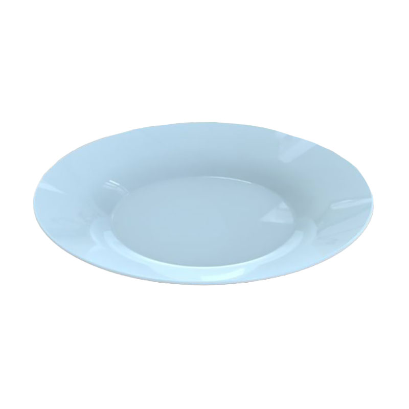 Тарілка супова Luminarc Plumi Paradise Blue, 22 см (V9222)